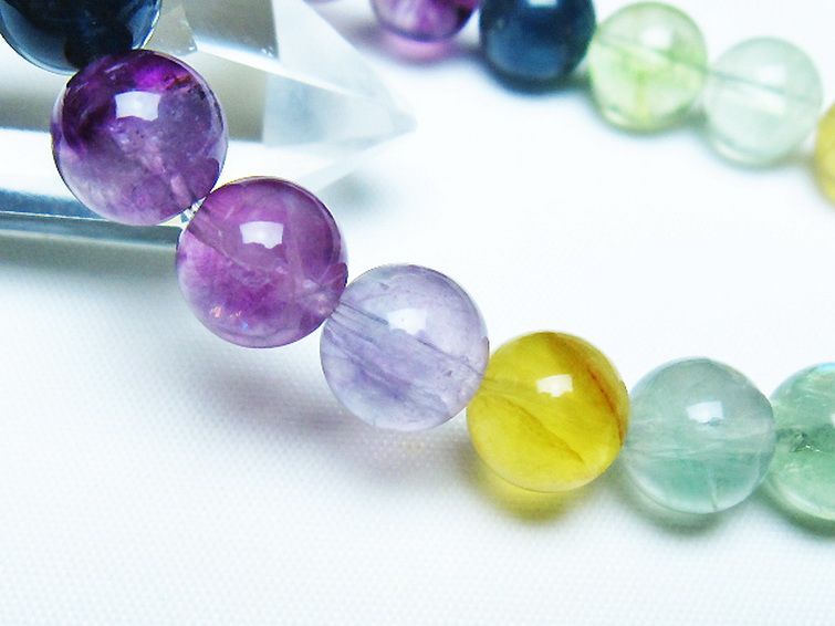 フローライト ブレスレット 10mm [t229-5400] 3枚目