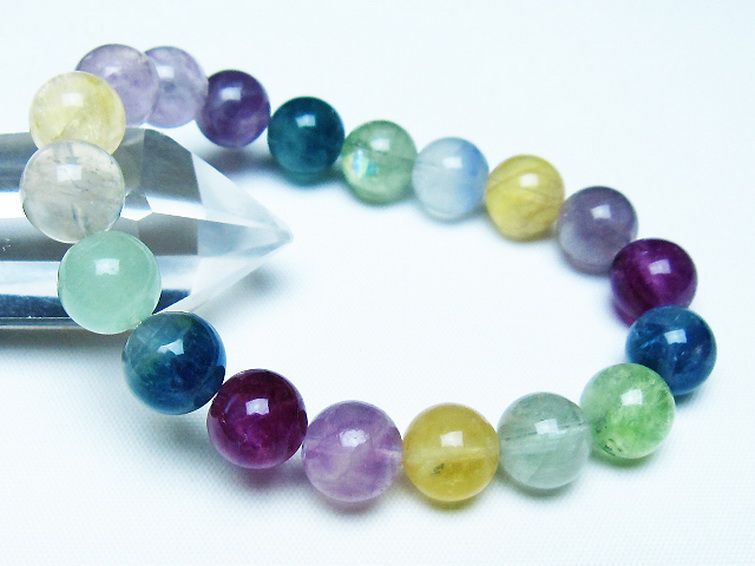 フローライト ブレスレット 10mm [t229-5403] 1枚目