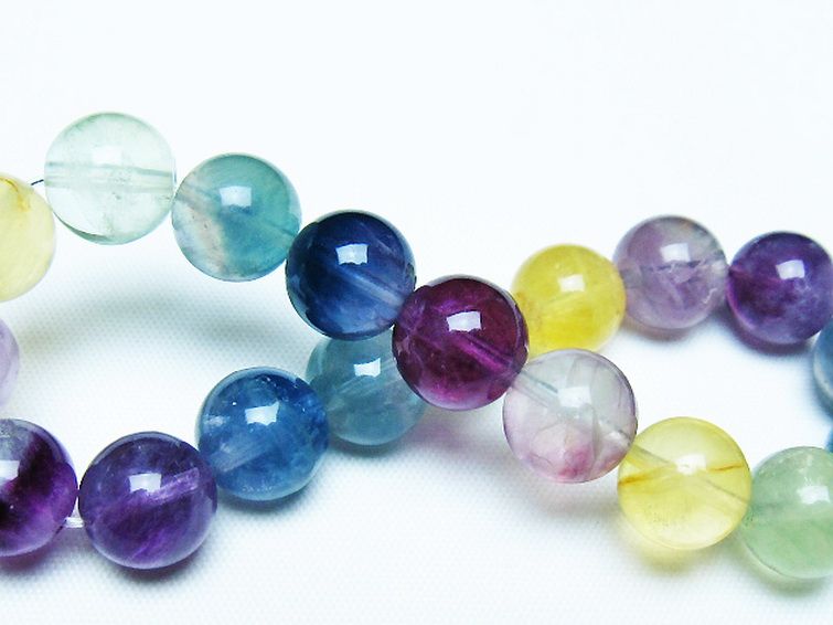 フローライト ブレスレット 10mm [t229-5406] 2枚目