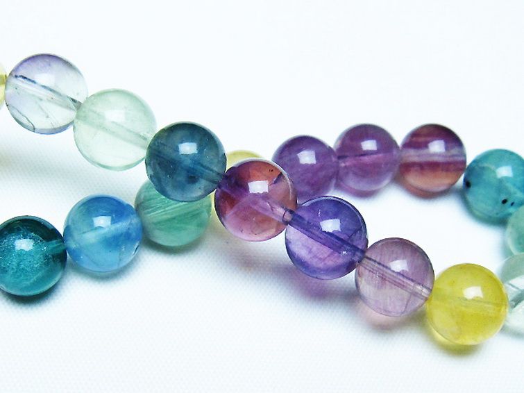 フローライト ブレスレット 10mm [t229-5420] 2枚目