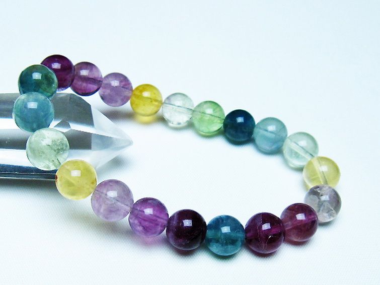 フローライト ブレスレット 10mm [T229-5424] 1枚目