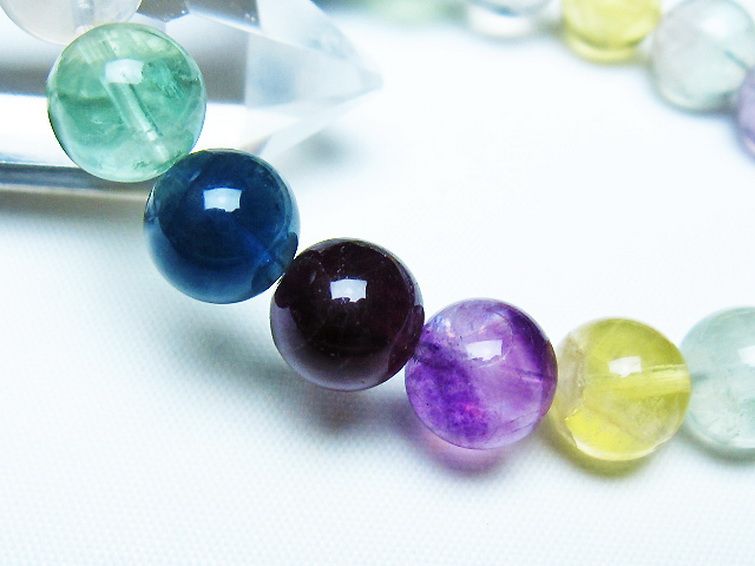 フローライト ブレスレット 10mm [T229-5428] 3枚目