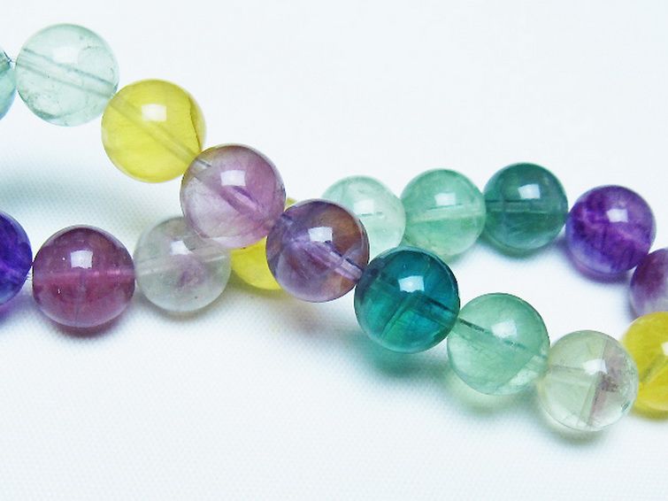 フローライト ブレスレット 10mm [t229-5429] 2枚目