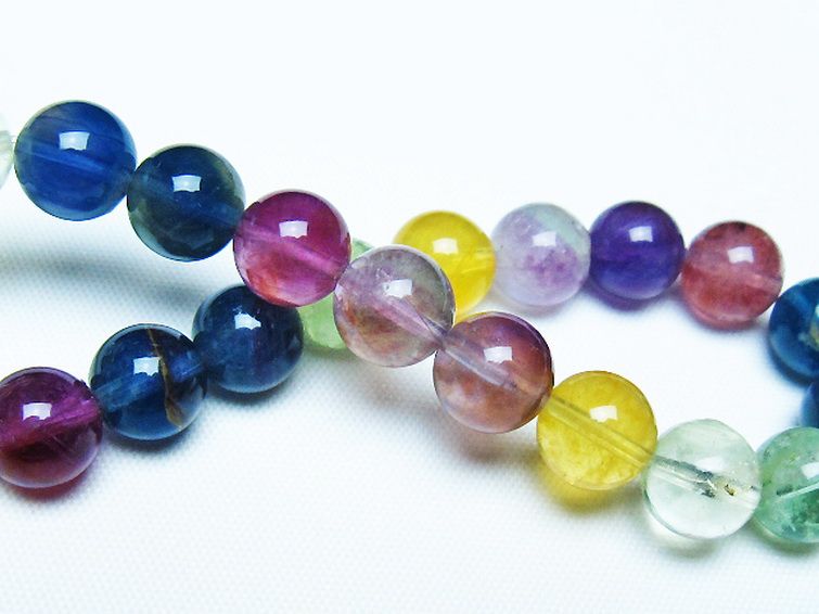 フローライト ブレスレット 9mm [t229-5437] 2枚目