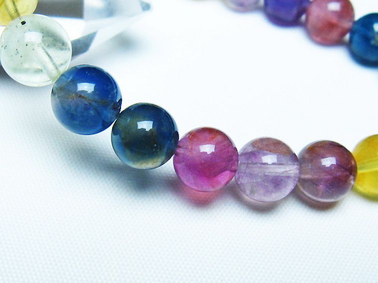 フローライト ブレスレット 9mm [t229-5437] 3枚目