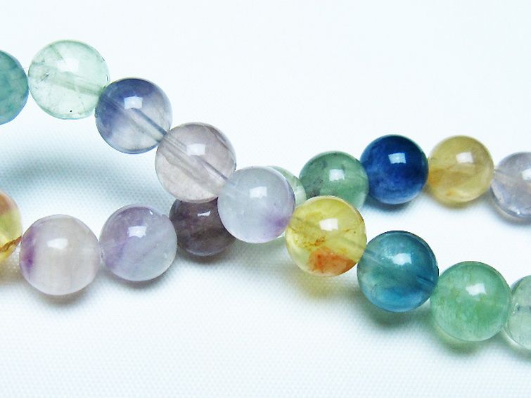 フローライト ブレスレット 9mm [t229-5448] 2枚目