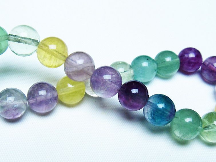 フローライト ブレスレット 9mm [T229-5451] 2枚目