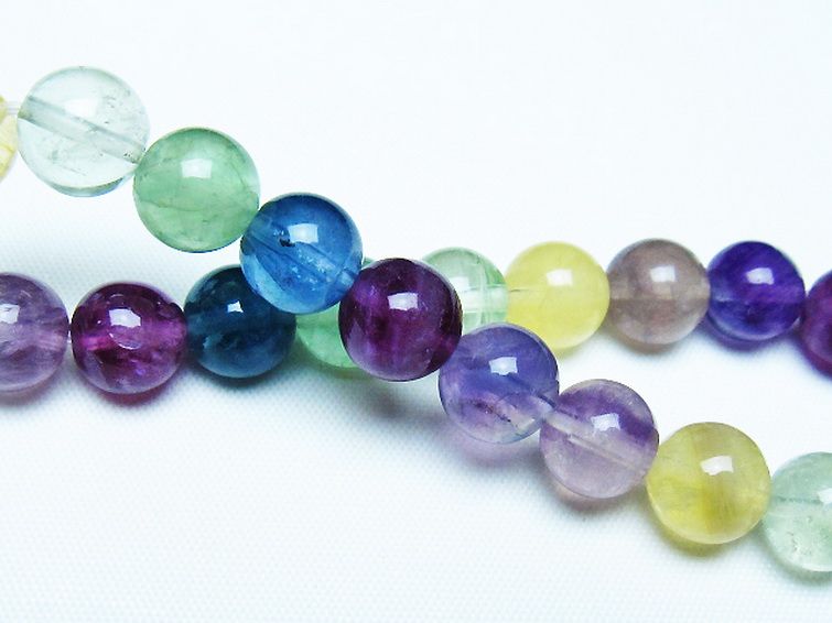 フローライト ブレスレット 9mm [t229-5452] 2枚目