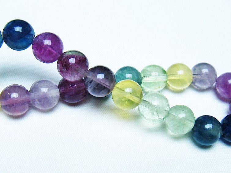 フローライト ブレスレット 9mm [t229-5454] 2枚目