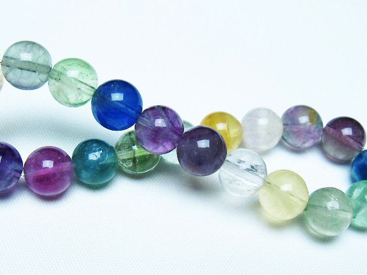 フローライト ブレスレット 9mm [t229-5456] 2枚目