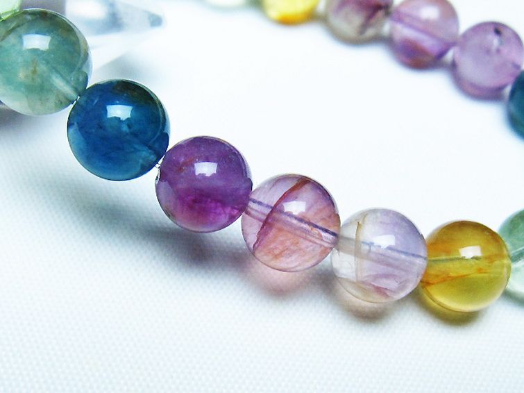 フローライト ブレスレット 9mm [T229-5457] 3枚目