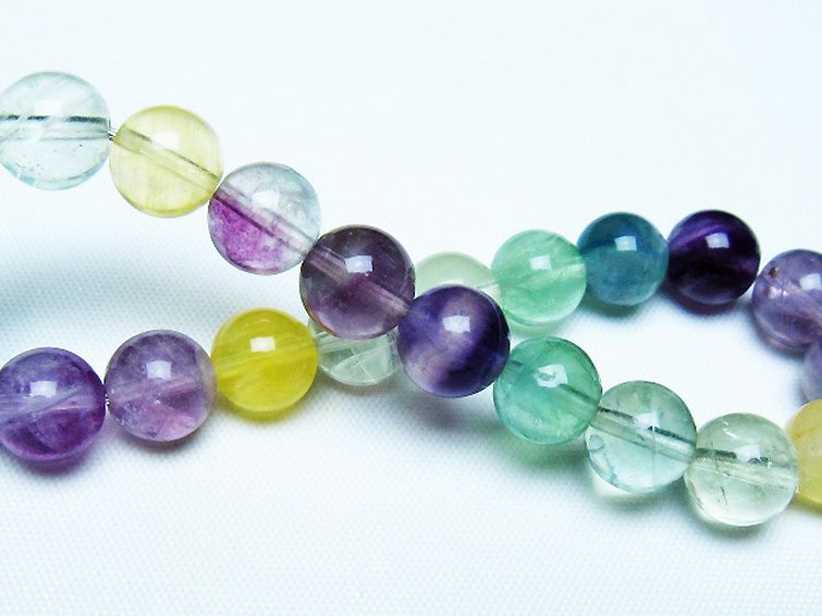 フローライト ブレスレット 9mm [t229-5458] 2枚目