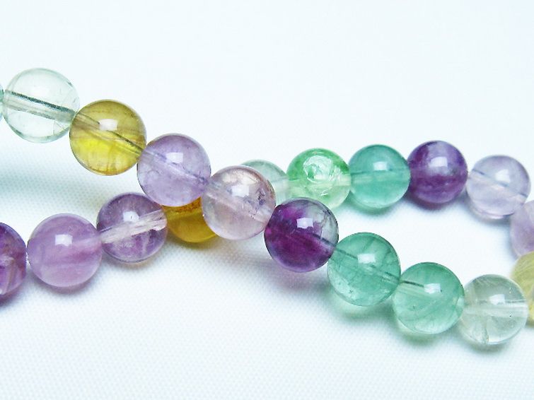 フローライト ブレスレット 9mm [t229-5462] 2枚目