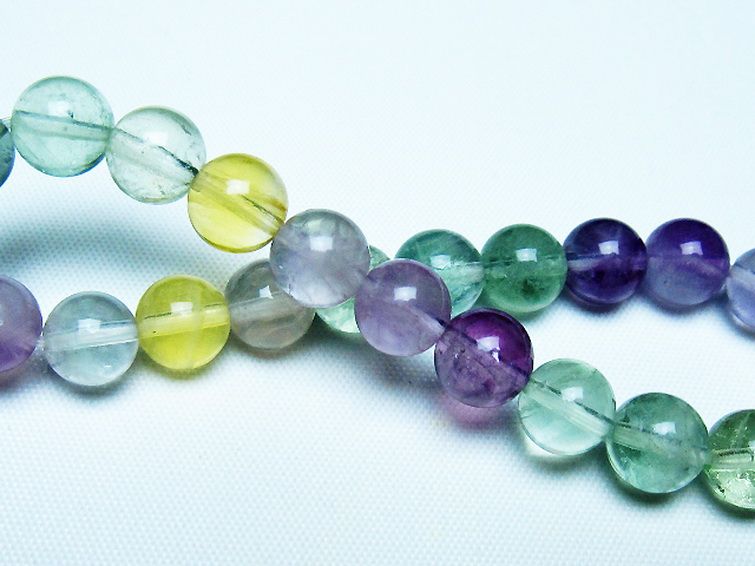 フローライト ブレスレット 8mm [t229-5472] 2枚目