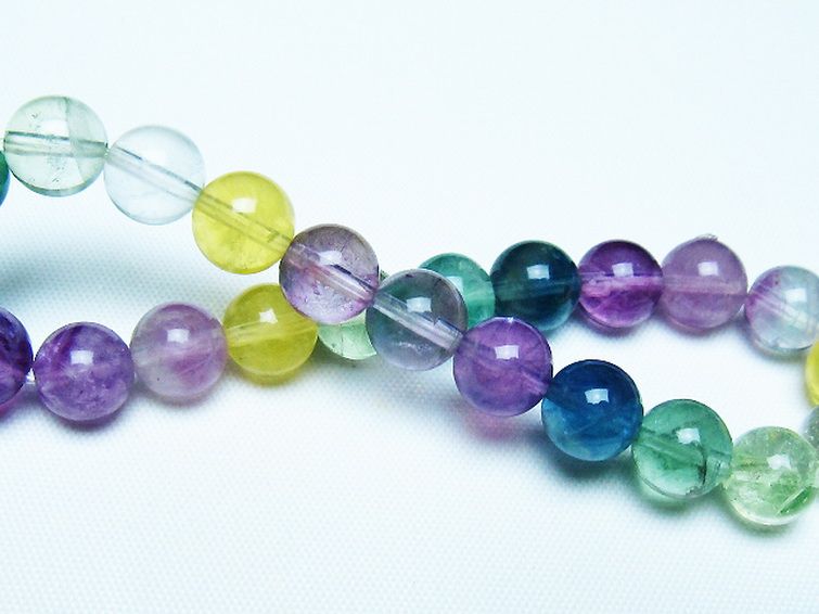 フローライト ブレスレット 8mm [t229-5477] 2枚目