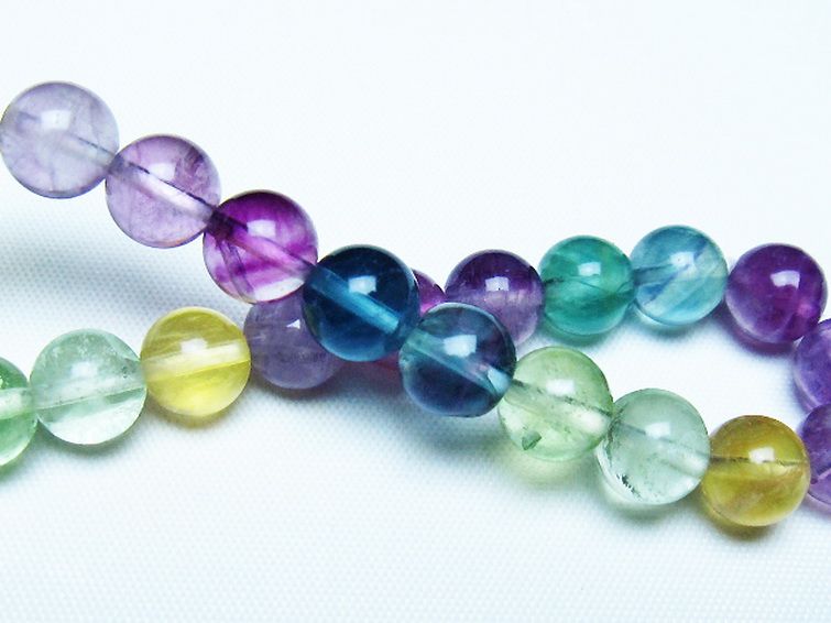 フローライト ブレスレット 8mm [t229-5484] 2枚目