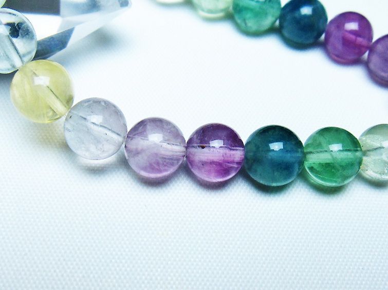 フローライト ブレスレット 8mm [t229-5490] 3枚目