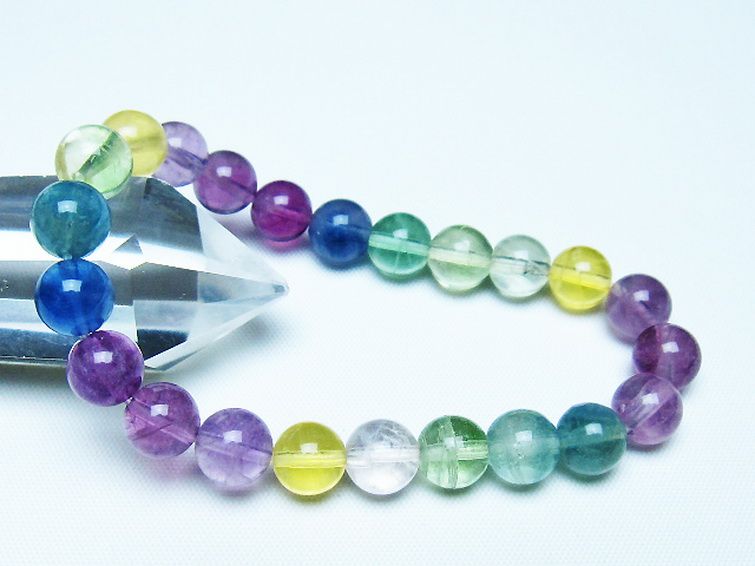 フローライト ブレスレット 8mm [T229-5495] 1枚目