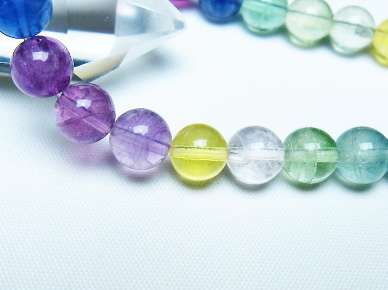 フローライト ブレスレット 8mm [T229-5495] 3枚目