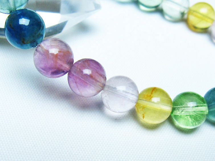 フローライト ブレスレット 9mm [T229-5498] 3枚目