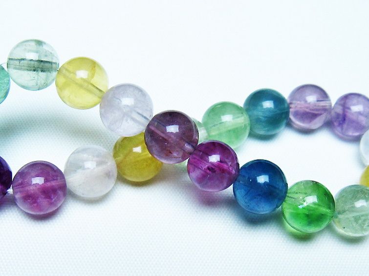 フローライト ブレスレット 9mm [t229-5500] 2枚目