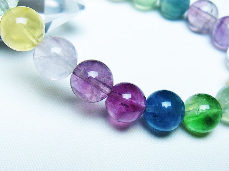 フローライト ブレスレット 9mm [t229-5500] 3枚目