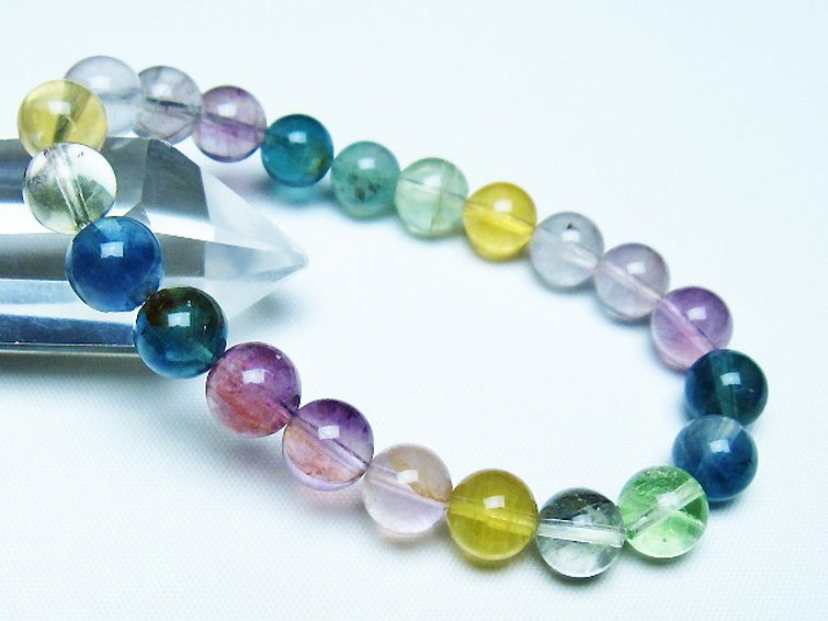 フローライト ブレスレット 9mm [T229-5501] 1枚目