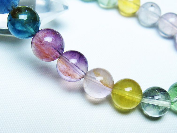 フローライト ブレスレット 9mm [T229-5501] 3枚目