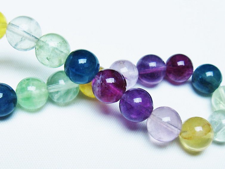 フローライト ブレスレット 9mm [t229-5506] 2枚目