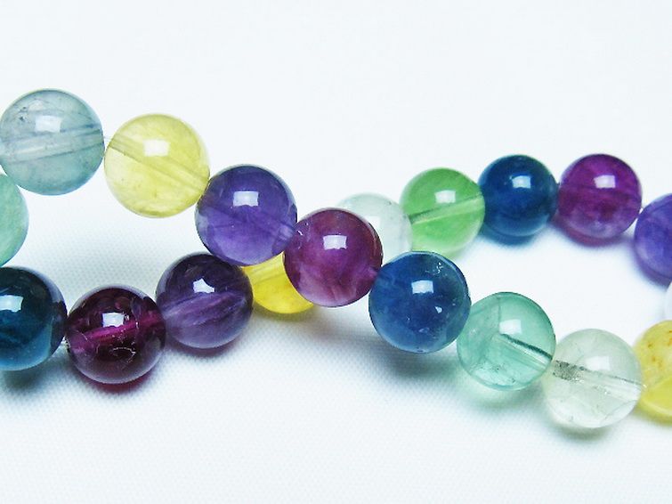 フローライト ブレスレット 10mm [t229-5509] 2枚目