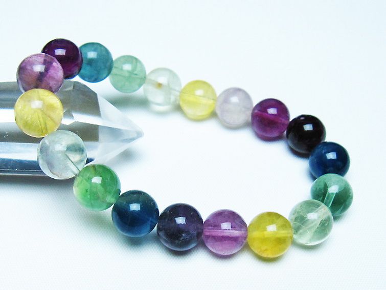 フローライト ブレスレット 10mm [T229-5511] 1枚目