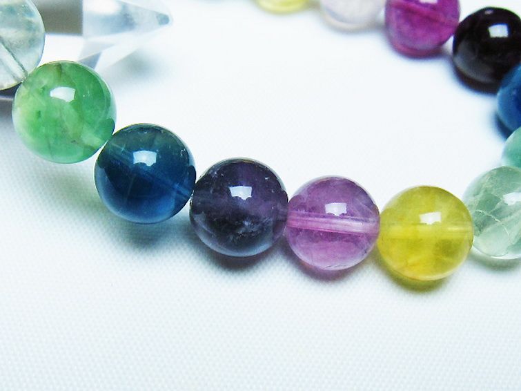 フローライト ブレスレット 10mm [T229-5511] 3枚目