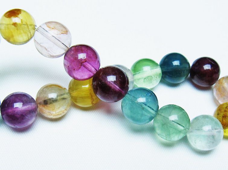 フローライト ブレスレット 10mm [T229-5513] 2枚目