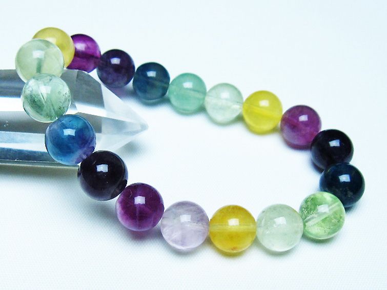 フローライト ブレスレット 10mm [T229-5516] 1枚目