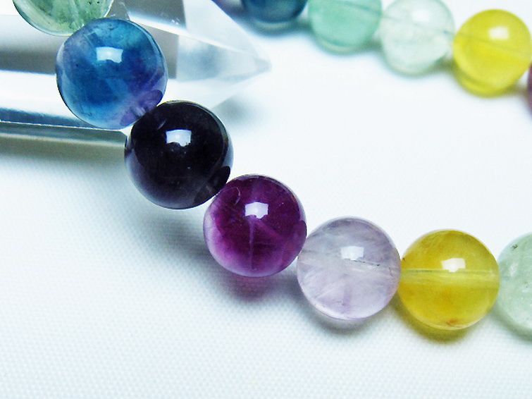 フローライト ブレスレット 10mm [T229-5516] 3枚目