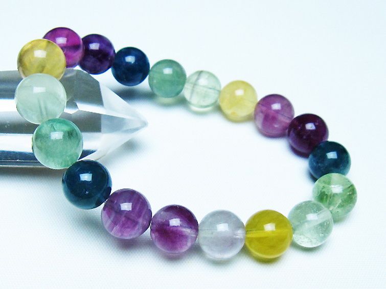 フローライト ブレスレット 10mm [t229-5522] 1枚目