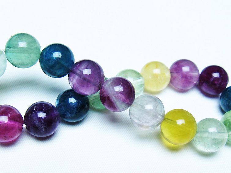 フローライト ブレスレット 10mm [t229-5522] 2枚目