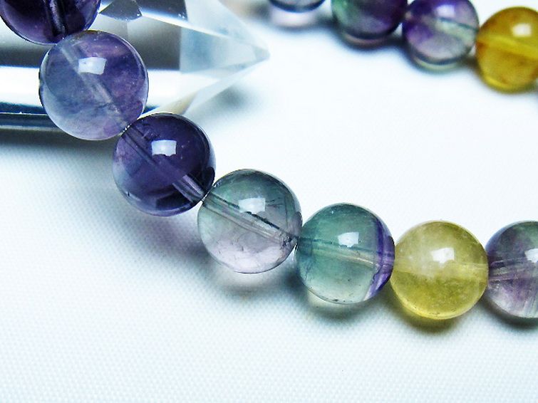 フローライト ブレスレット 11mm [t229-5531] 3枚目