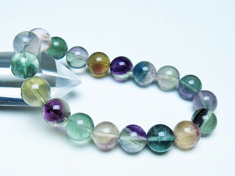 フローライト ブレスレット 11mm [T229-5533] 1枚目