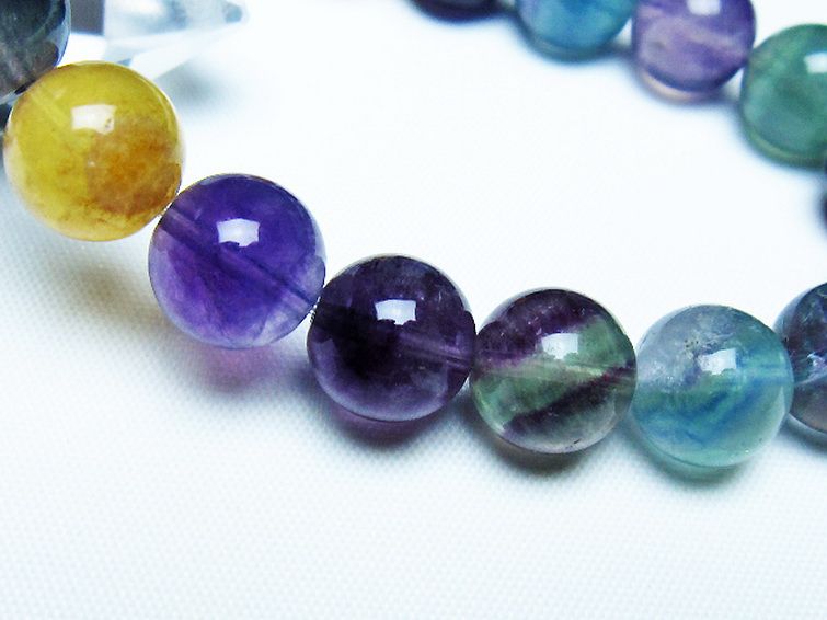 フローライト ブレスレット 11mm [t229-5534] 3枚目