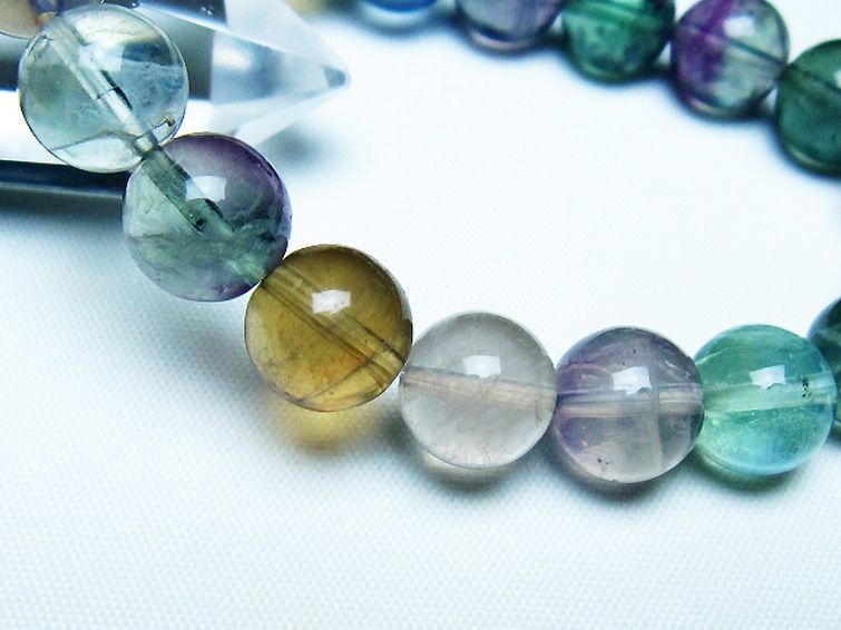 フローライト ブレスレット 11mm [t229-5535] 3枚目