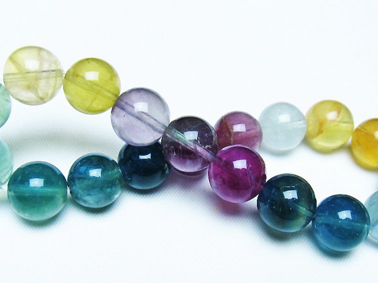 フローライト ブレスレット 11mm [t229-5536] 2枚目