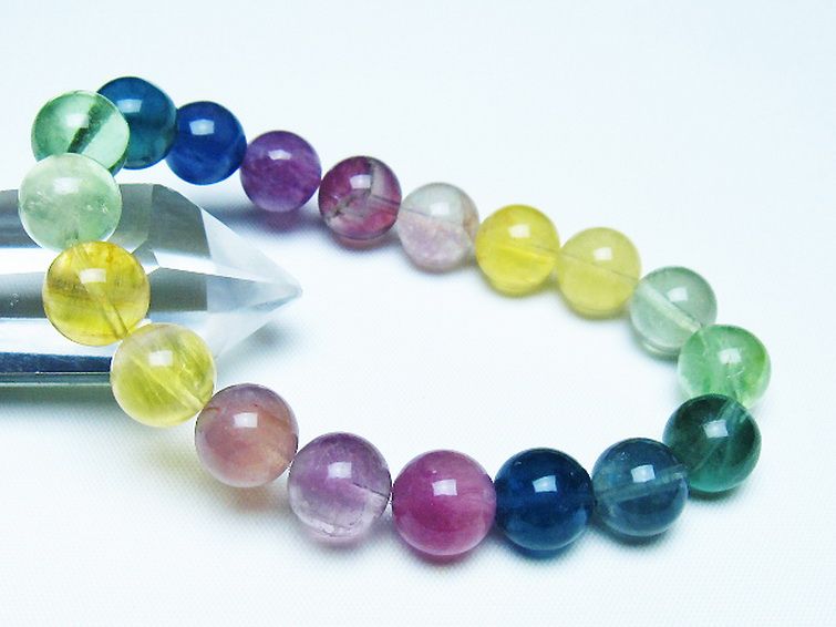 フローライト ブレスレット 11mm [T229-5537] 1枚目