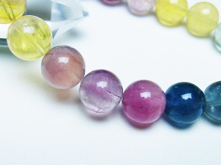 フローライト ブレスレット 11mm [T229-5537] 3枚目