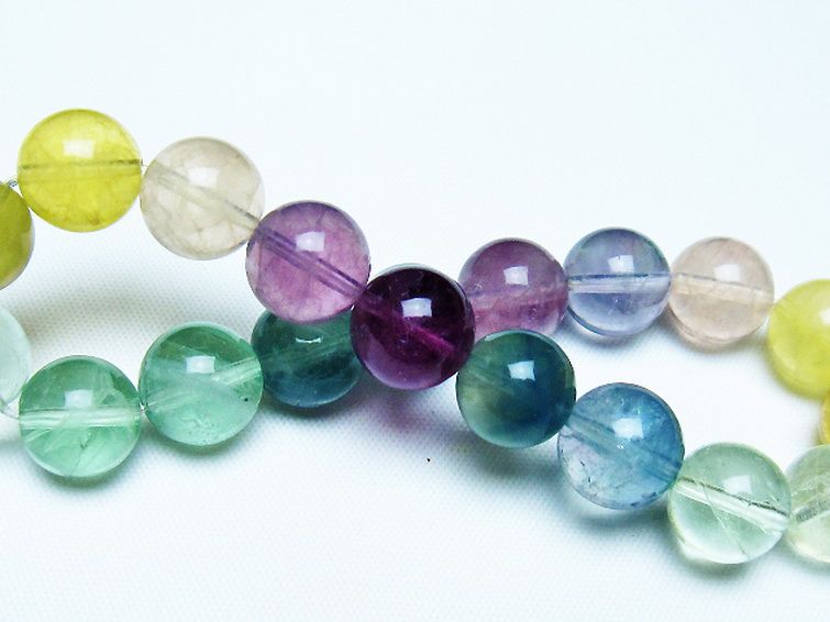 フローライト ブレスレット 11mm [t229-5538] 2枚目