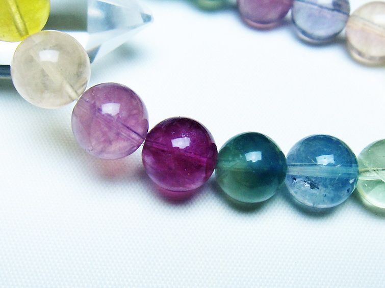 フローライト ブレスレット 11mm [t229-5538] 3枚目