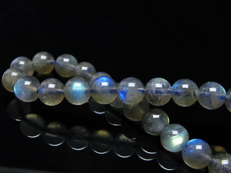 ラブラドライト ブレスレット 7mm [t234-3208] 2枚目