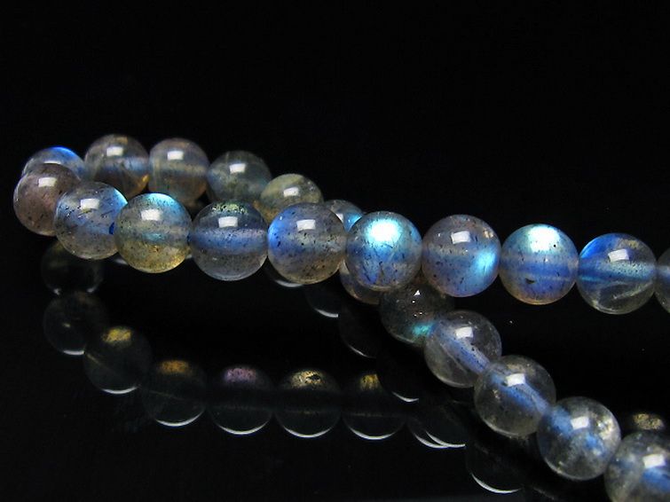 ラブラドライト ブレスレット 6mm [t234-3307] 2枚目