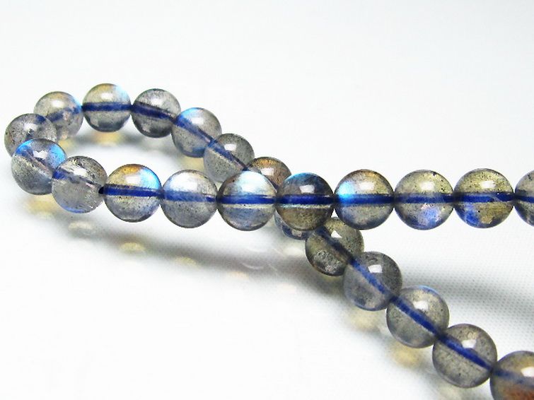 ラブラドライト ブレスレット 7mm [t234-3316] 2枚目