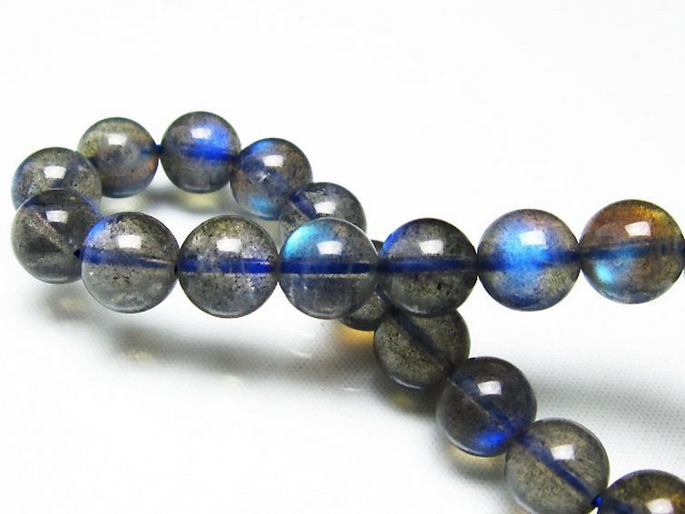 ラブラドライト ブレスレット 9mm [t234-3326] 2枚目